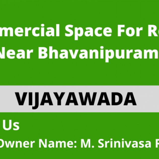 G +1 Commercial Space For Rent at Bhavanipuram, Vijayawada.