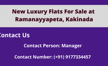 New Luxury Flats For sale at Ramanayya Peta, Kakinada.