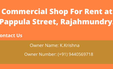 Commercial Shops for Rent at Main Road, Rajahmundry