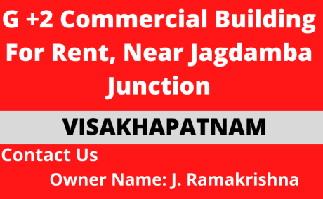 G +2 Commercial Building For Rent Near Jagadamba Jn, Visakhapatnam