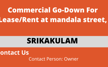 Commercial Go-Down For Lease/Rent at mandala street, Srikakulam.