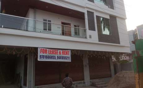 Commercial Space + 2BHK Flat For Rent at Main Road Devarapalli
