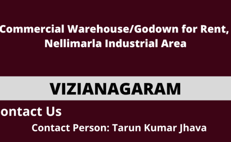 Commercial Warehouse/Godown for Rent, Nellimarla Industrial Area, Vizianagaram