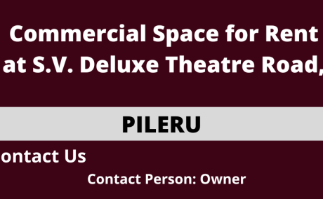 Commercial Space for Rent at S.V. Deluxe Theatre Road, Pileru