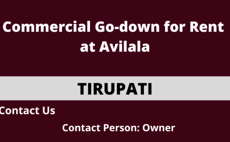 Commercial Godown for Rent at Avilala, Tirupati