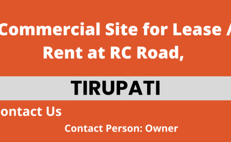 Commercial Site for Lease / Rent at RC Road, Tirupati